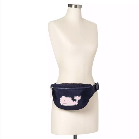 Vineyard Vines for Target Navy Pink Fanny Pack - Picture 2 of 3